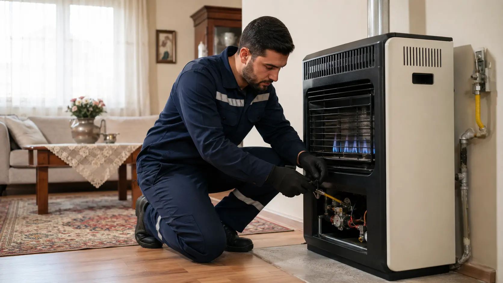 Sancaktepe doğalgaz sobası servisi
